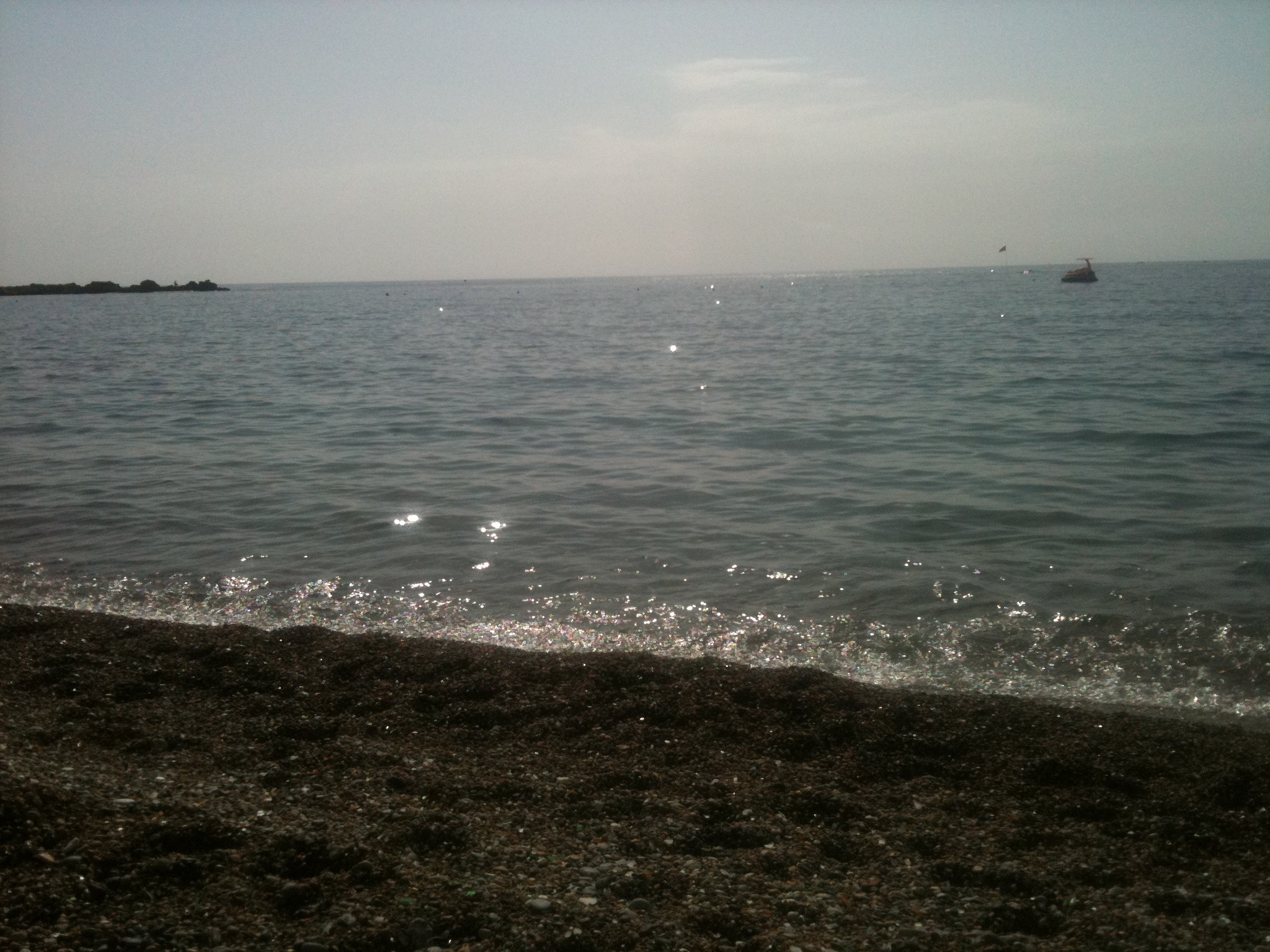 Diskré trening på stranda.